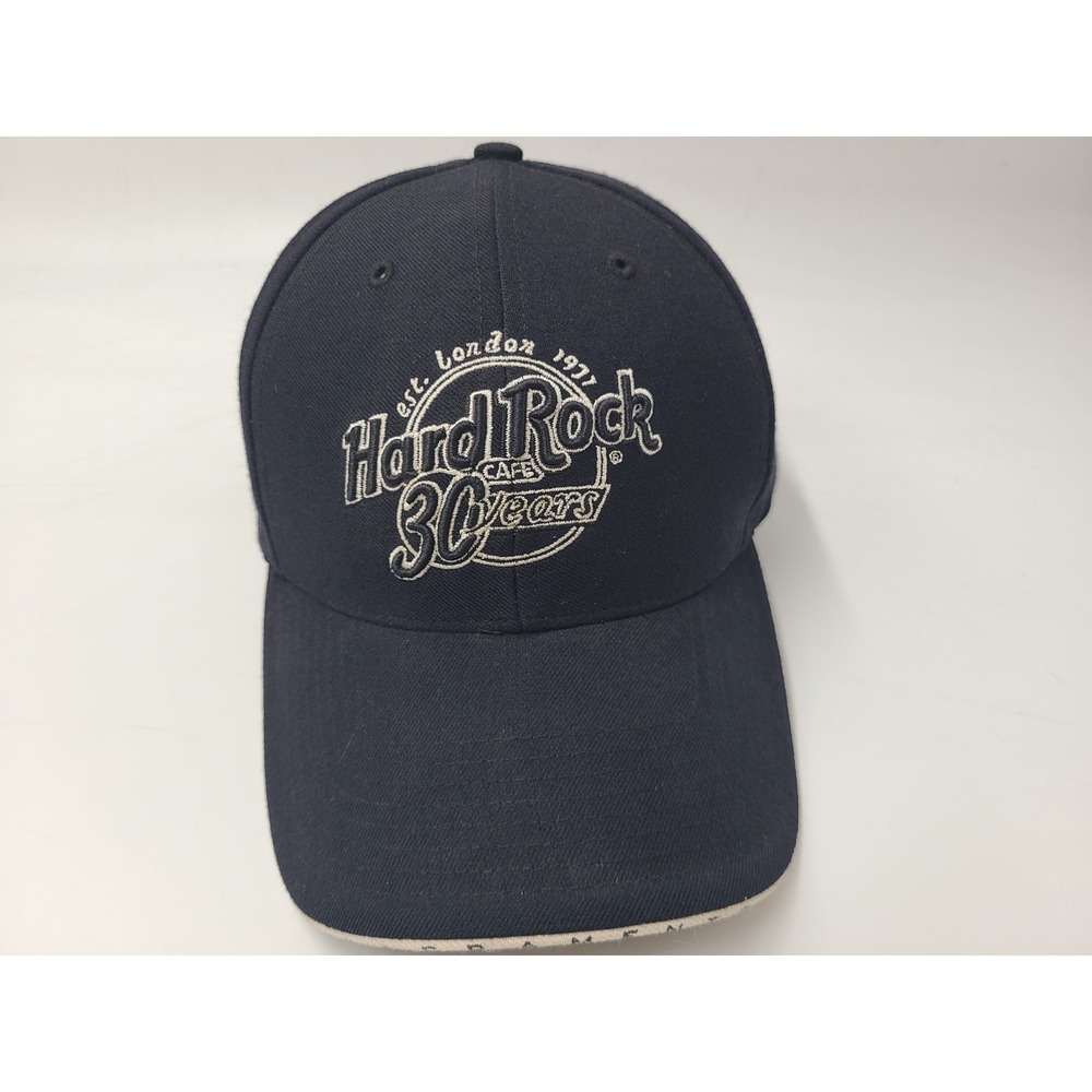 Hard Rock Cafe Sacramento 30 Years Adjustable Hat Cap Anniversary Dad Men Black
